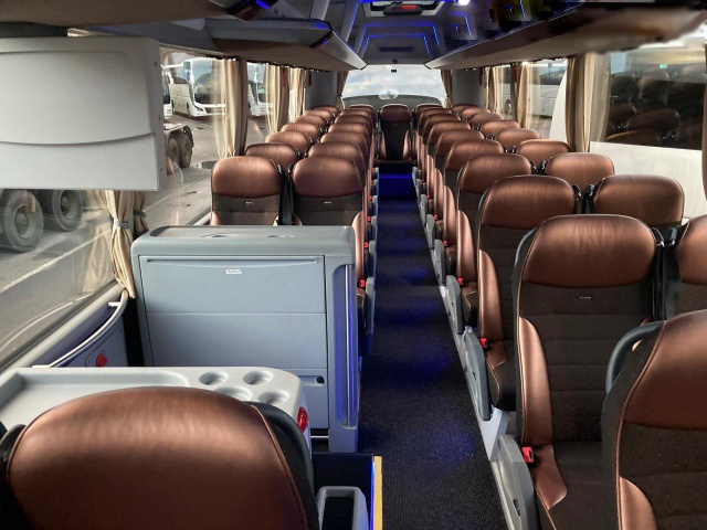 Enterijer MAN Lion's Coach autobusa