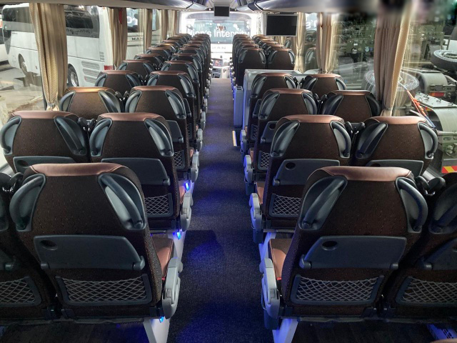 Putnički prostor MAN Lion's Coach autobusa