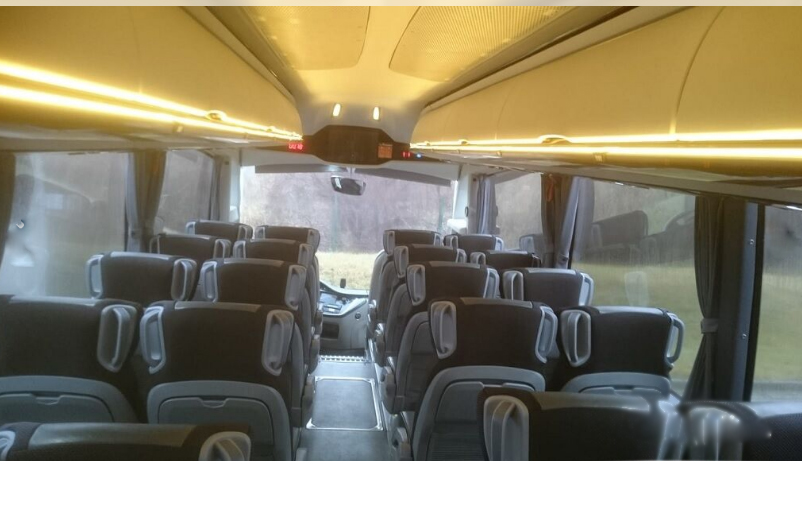 Putnički prostor Scania Irizar autobusa